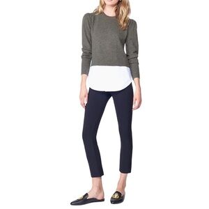 Veronica Beard Zip Back
Scuba Cropped Pant Black
Size 4 EUC